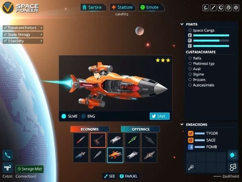 Space Pioneer combat strategy diagram